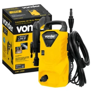 Lavadora De Alta Pressão Vonder Leve Lav 1300 90bar - Cor Amarelo-Preto Frequência 60 Hz - Imagem 5