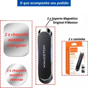 Suporte Veicular Magnético P/ Celular Gps Imã Potente Barato - Imagem 3