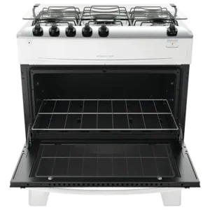 Fogão 5 Bocas Branco A Gás Com Mesa Inox Atlas Mônaco Top - Imagem 5