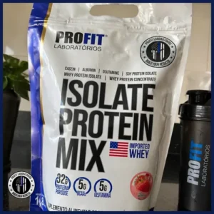 Whey Isolate Protein Mix Refil 1,8kg - Profit Labs Sabor Morango - Imagem 8