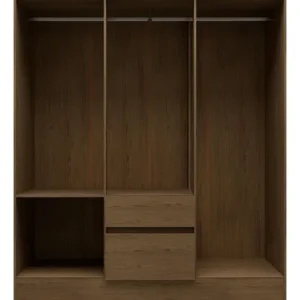 Guarda-roupa Casal New Brusque 6 Portas 2 Gavetas Bartira - Avel - Imagem 3