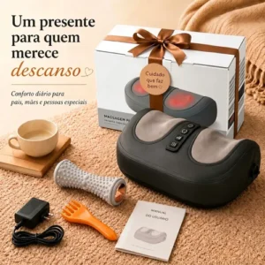 Massageador Pes Elétrico Anti Stress Pernas Relaxe Confort - Imagem 11