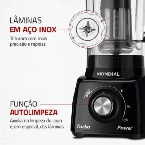 Liquidificador Turbo Power Mondial 550W - L-99 FB - Imagem 7
