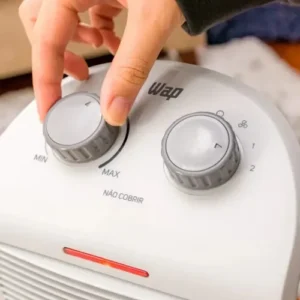 Aquecedor Elétrico Portátil 3 em 1 WAP Air Heat com Ventilador e Triplo Sistema de Segurança - Imagem 3
