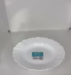 Jogo De 6 Pratos Fundo Branco Pétala Opaline Duralex - Nadir - Imagem 9