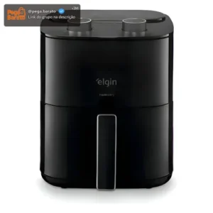 Fritadeira Air Fryer Facilita Fry 3,5litros Preta Elgin - Imagem 1