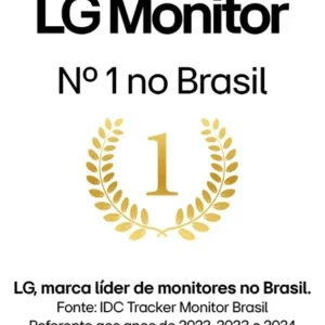 Monitor Gamer LG UltraGear 24” 24GS60F-B IPS Full HD 180Hz 1ms (GtG) NVIDIA® G-SYNC® AMD FreeSync™ HDR10 sRGB 99% HDMI DisplayPort - Imagem 2