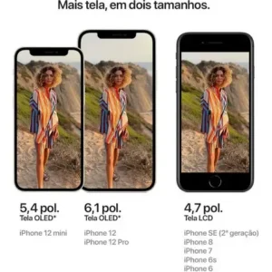Apple iPhone 12 (128 GB) - Branco (Novo com caixa aberta) - Imagem 9