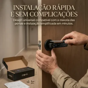 Fechadura Eletronica A Prova D'água Interna E Externa Nova - Imagem 3