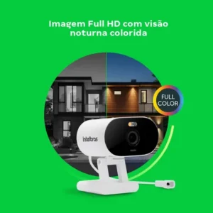 Câmera Inteligente Full HD e Full Color iME 500 Branco Intelbras - Imagem 6