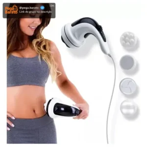 Relaxmedic Massageador Elétrico Orbital 2600 Rotações - Cor Branco - Imagem 1