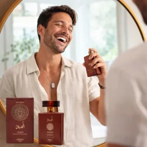 Perfume Arábe Asad Bourbon 100ml - Marca Isabelle La Belle | Fixação Intensa, Notas Amadeiradas Marcantes E Elegância Masculina - Imagem 8