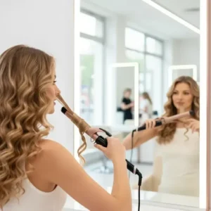 Modelador De Cachos 25mm Babyliss Cerâmica Bivolt Prof - Imagem 8