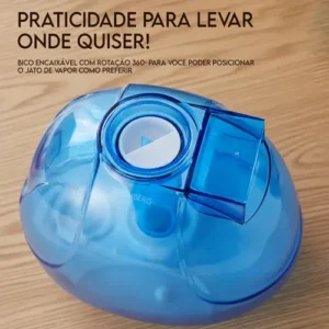 Umidificador De Ar Ultrassónico Bivolt 127v 220v Ambiente Portátil 360° Difusor De Aromas Aromatizador Silencioso Led Rgb Quarto Bebe Com Tanque De Água Grande De 2,5 Litros Grande Risemberg - Imagem 6