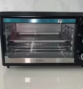 Forno Elétrico Britânia 44L Preto Dupla Resistência 1500W BFE44P 127V - Imagem 2