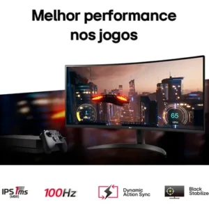 Monitor LG UltraWide - Tela IPS de 29", 21:9, HDR10, sRGB 99%, 100Hz, Preto- 29WQ500B - Imagem 5