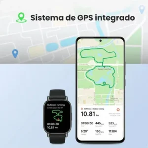 Smartwatch Redmi Watch 5 Lite com Pulseira de Silicone Preto - Imagem 8