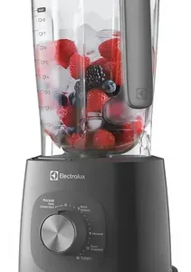 Liquidificador Electrolux 1500W de Potência com 3.2 Litros de Capacidade 15 Velocidades 6 Lâmina TriForce e Pés Antiderrapantes EBL1500 Cinza - Imagem 3