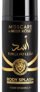 Body Splash Masculino 200ml Miss Rosê Força do Leão Amadeirado - Imagem 3