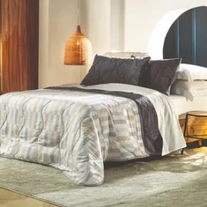 Edredom Casal Dupla Face Hotel Blend Comfort Geo Intenso Altenburg - Imagem 3