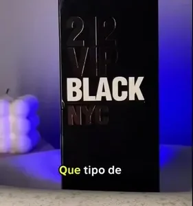 Perfume Carolina Herrera 212 VIP Black Eau de Parfum 200 ml masculino - Imagem 12