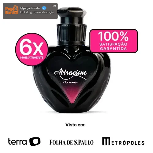Perfume Attracione Feminino By Attracione Woman Mulher Sensual