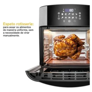 Air Fryer Kitchen Art 16l 4 Em 1 Com Espeto Rotisserie 110v - Imagem 2