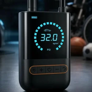 Mini Compressor De Ar Digital Para Pneus Carro Moto Bike 150psi Recarregável 4000mah - Imagem 8