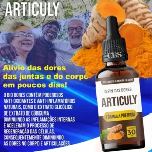 3x Articuly 30ml Suplemento Em Gotas Para Mobilidade Total - Imagem 5