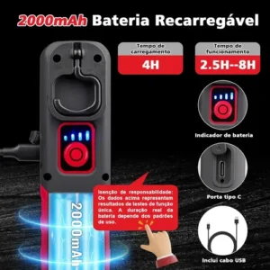 Lanterna De Inspeção Luz Quente E Fria Para Polimento Detail - Imagem 9