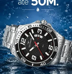 Relógio Technos Masculino Analógico Prata Aço Inox Original - Imagem 3
