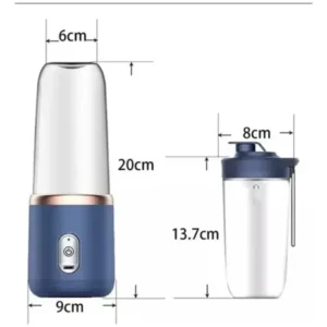 Mini Liquidificador 400ml Mixer Elêtrico Batedor Sheikeira - Imagem 3