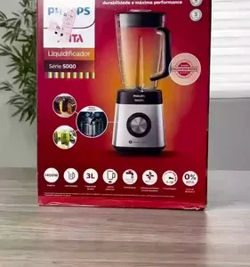 Liquidificador RI2244 Série 5000 Com Jarra Inquebrável Inox 1400W Capacidade Útil 2L Philips Walita - Imagem 2