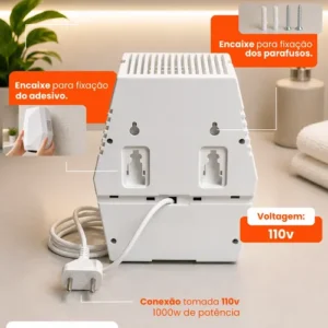 Secador De Mãos Automático Sensor Banheiro Comercial - Imagem 5