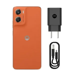 Smartphone Motorola Moto G06 - 256gb 4gb Ram + 8gb Ram Boost e Camera 50mp Com Ai Bateria De 5200 Mah Tela 6.9 - Laranja - Imagem 3