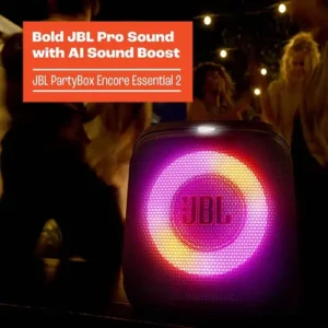 Alto-falante Jbl Partybox Encore Essential 2 100w, bateria 15hs, preto - Imagem 6