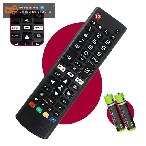 Controle Remoto Para Lg Universal Tv Smart Led