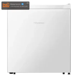 Frigobar Hisense Branco 45L com porta reversível RR58 110V - Imagem 1