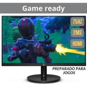 Monitor 19.5 Led 3green 75hz Hd Gamer 2ms Hdmi E Vga Vesa Cor Preto 110V/220V - Imagem 5