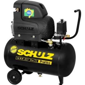 Compressor De Ar 25 Litros 8,6 Pés 120 Libra 110v Schulz - Imagem 5