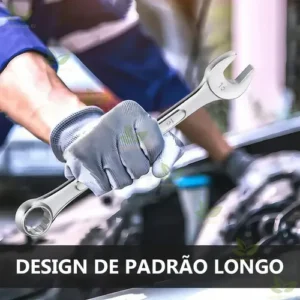 Jogo De Chaves Combinadas Padrão 14 Pçs 8 A 24mm Açocromado - Imagem 4