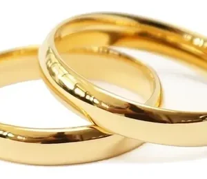 Par De Alianças 100% Moeda Antiga Ouro 18k Casamento 2mm - Imagem 2