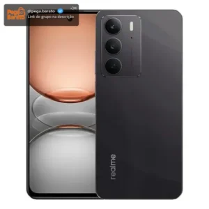 Smartphone Realme C75 5G 256Gb 8Gb Ram Storm Black Rmx3963 - Imagem 1