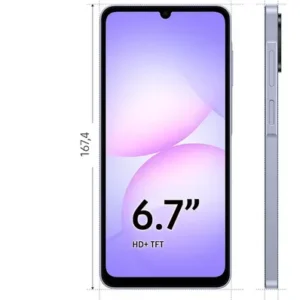 Celular Samsung Galaxy A07 256gb, 8gb, Câmera 50mp, Tela 6.7 , Proteção Ip54, Processador 6nm - Violeta - Imagem 7
