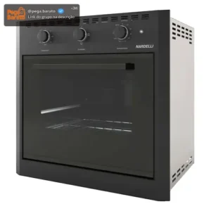 Forno Elétrico De Embutir 60 Litros Nardelli Black E60 Cor Preto 127 V - Imagem 1