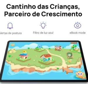Tablet HUAWEI MatePad SE 11 Wifi 6+128GB Tela HUAWEI FullView de 11" para Conforto Visual, Superbateria de 7700 mAh 225W Câmera Traseira 8 MP, Câmera Frontal 5 MP Cinza Nebula - Imagem 9