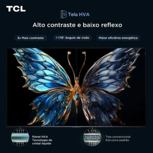Smart TV 65 Tcl 4K Uhd Qled 65t6c - Imagem 6