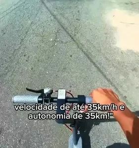 Patinete Scooter Elétrico Com Velocidade Até 30 Km Bluetooth - Imagem 2