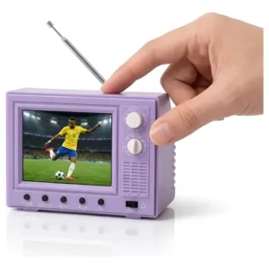 Mini Tv Portátil Retrô, Tela Usb Hd Recarregável De 2,4 Yy - Imagem 15