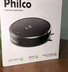 Aspirador de pó robô philco 3 em 1 pas23 Com Mop Preto - Imagem 2